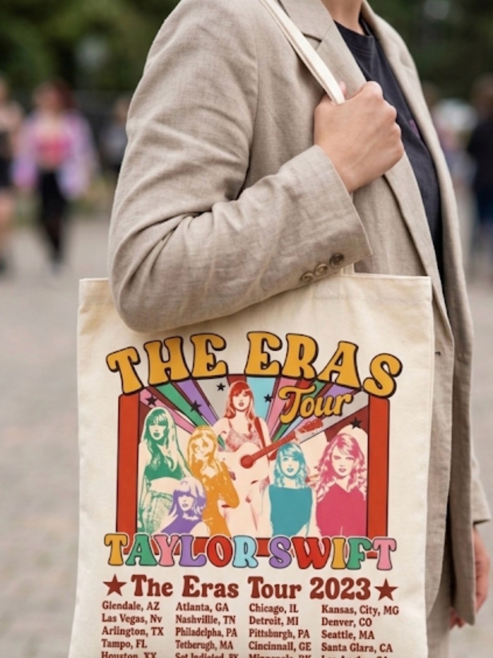 TAYLOR SWIFT TOTE - YELLOW